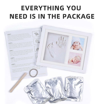 Yyyz Baby Hand & Footprint Kit - Safety Baby Shower Gifts, Keepsake Frames For Newborn Boys & Girls (photo 4)