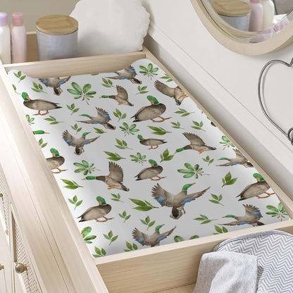 Kastlee Mallard Ducks Changing Pad Cover