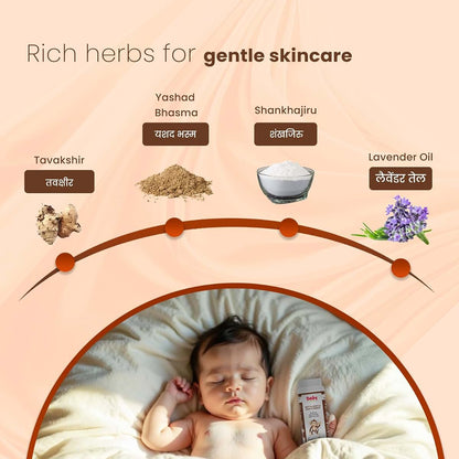Baby Organo Talcum Powder for Gentle Skin Care