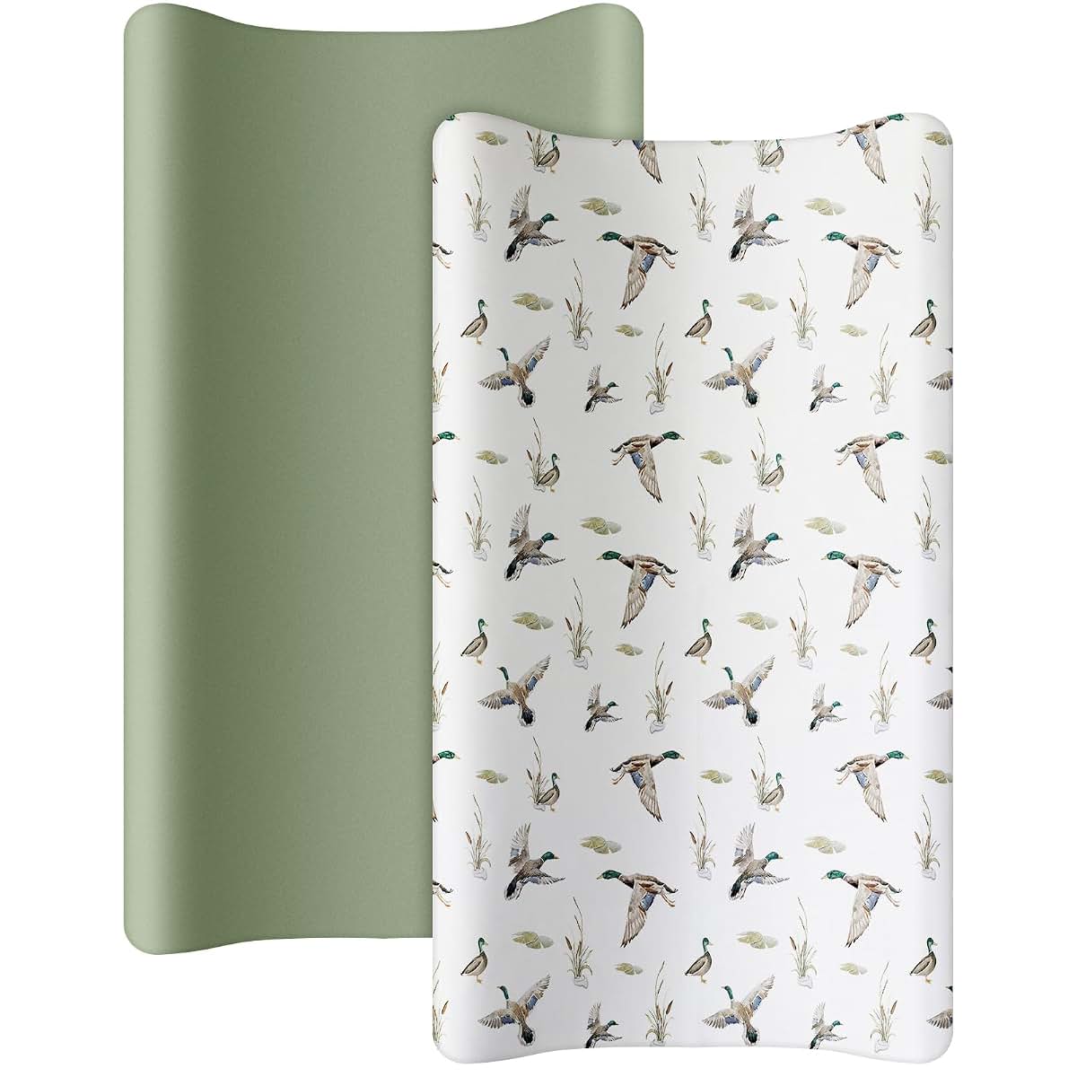 Cotton Changing Pad Covers for Nursery | 4-Pack Sheet Set