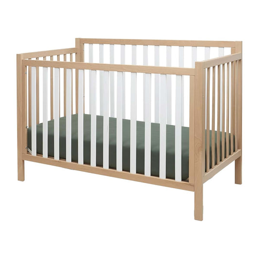 Sorelle Essex Euro 4-in-1 Convertible Crib in White Natural