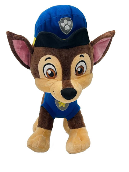 BabyOneStop Paw Patrol Chase Blue Soft Plush Cuddle Pillow With Embroidered Details