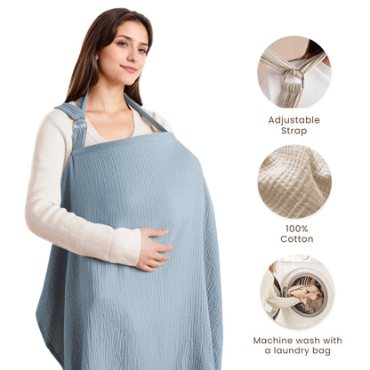 Konssy Muslin Nursing Cover