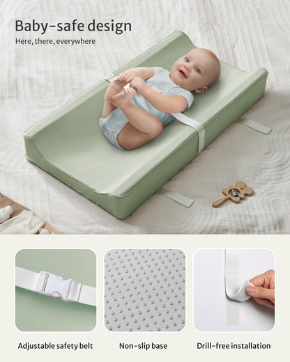 Blissful Diary Vegan Leather Changing Pad