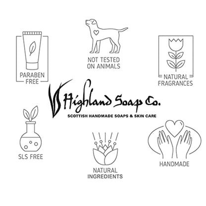 Highland Soap Co. Hand & Body Lotion, Wild Scottish Raspberry (photo 3)