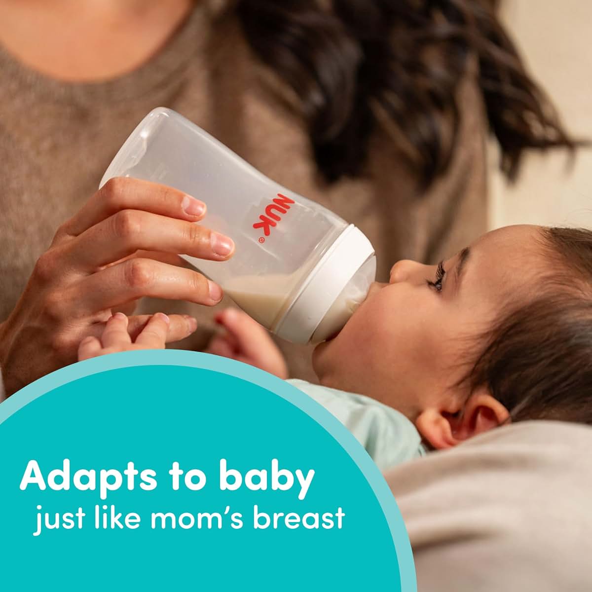 NUK Perfect Match Soft Silicone Nipple with Anti-Colic Vent