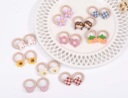 Bianhuan 20-Piece Baby And Toddler Girls Hair Tie Set In Multicolor (photo 3)