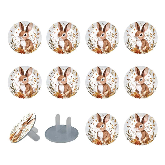 CDGIRUOWUNV Bunny Rabbit Outlet Plug Covers Child Proof Electrical Outlets Protector