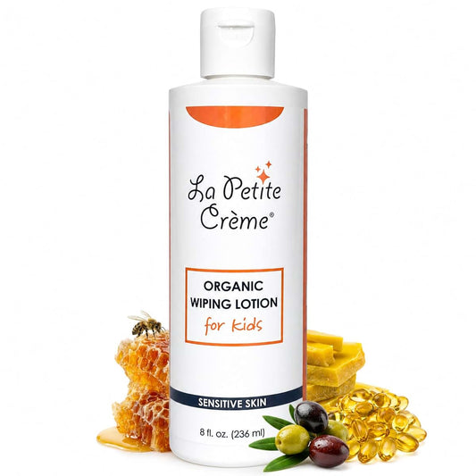 La Petite Creme Wiping Lotion for Kids - Potty Training Solution, 8 oz