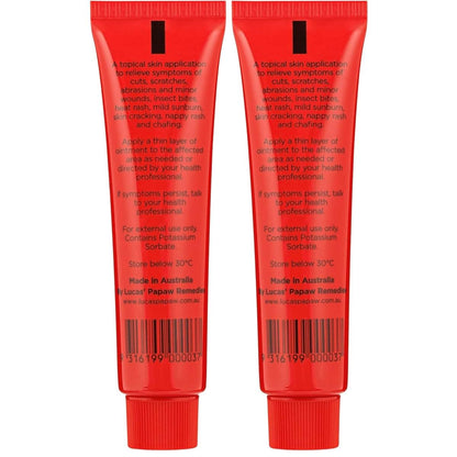 Lucas Papaw Ointment 25g 2-Pack Multipurpose Skin Balm (photo 2)