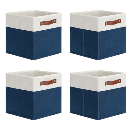 DULLEMELO Fabric Cube Storage Bins 4-Pack