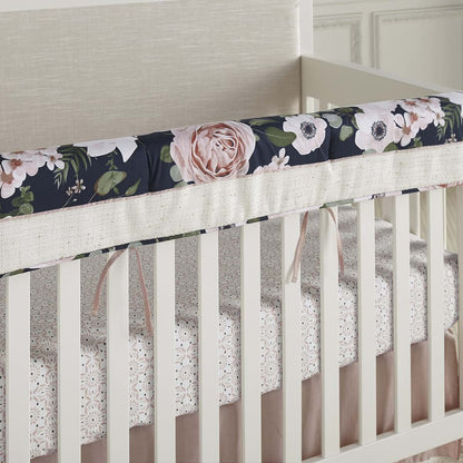 Levtex Baby Fiori Crib Fitted Sheet - Floral Print, Standard Mattress