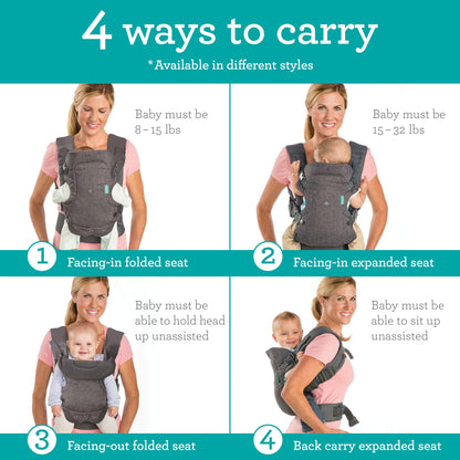 Infantino Flip 4-in-1 Baby Carrier
