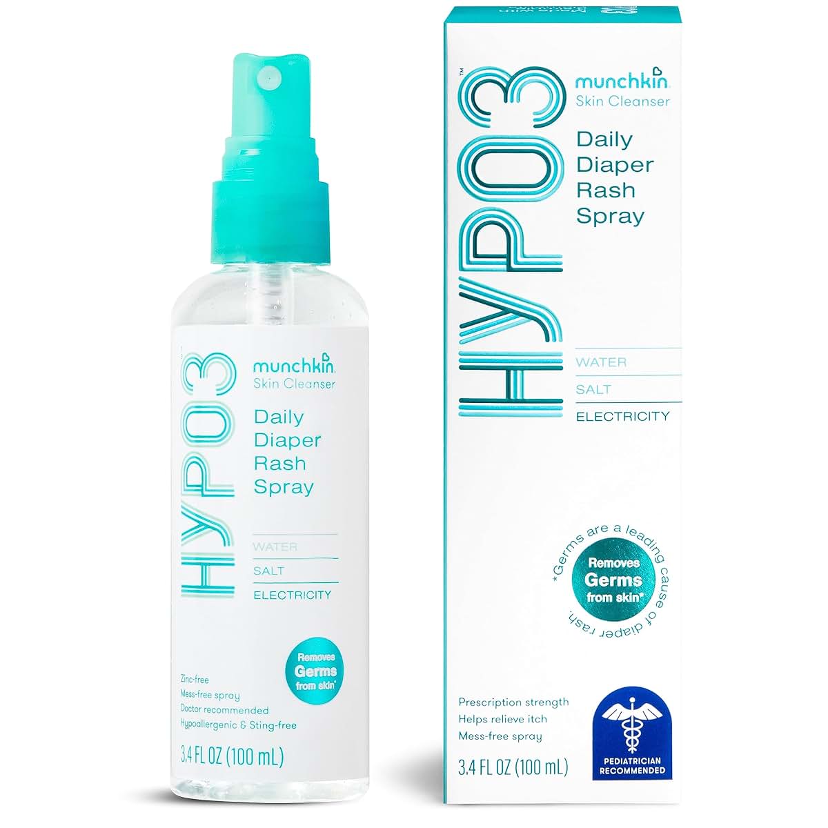 Munchkin Hypochlorous Acid Spray for Diaper Rash Care