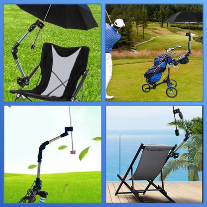 Universal Umbrella Clamp Holder for Strollers & Poles