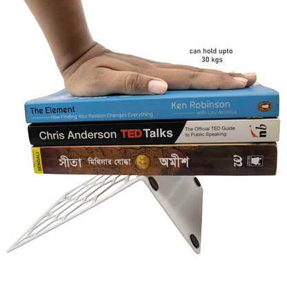 Spillbox Metal Bookends for Bookshelves and Desks