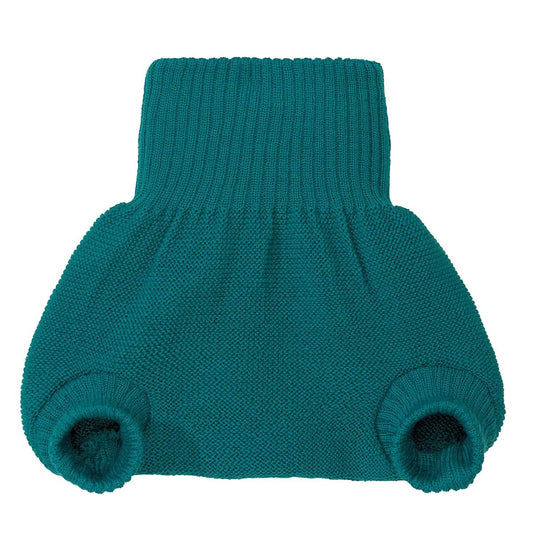 DISANA 100% Wool Diaper Cover Organic Merino Soaker Over Pants Cloth Diapers Nappy 131 (Pacific, 86-92)