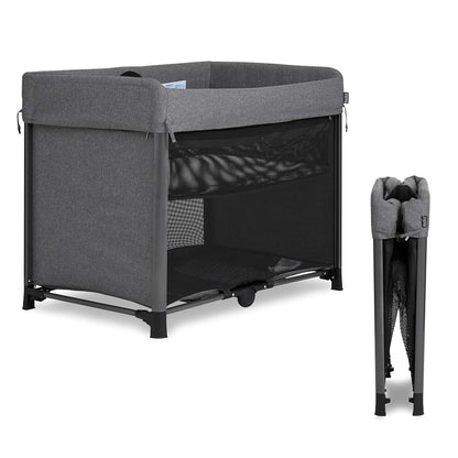 Evolur Zane Portable Playard With Instant Fold And Bassinet