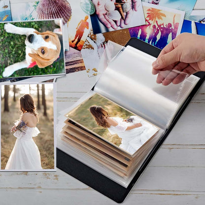 NLZQTTBD Photo Album For 5x7 Photos With 120 Photo Capacity And Watercolor Chicken Design