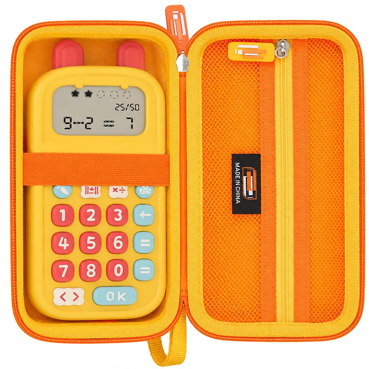Legestori Hard EVA Carrying Case Compatible with alilo Math Games, Portable Math Toys Storage Box (Case Only)