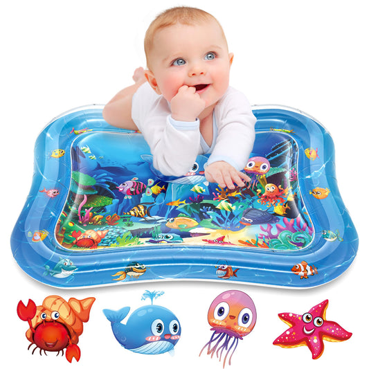 Infinno Inflatable Tummy Time Mat Water Play