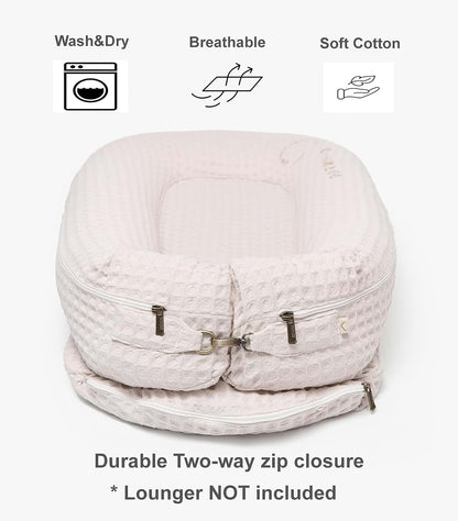 DORMIKID Organic Cover Deluxe+ for Dock, Cotton Breathable Soft Replacement Case (photo 2)