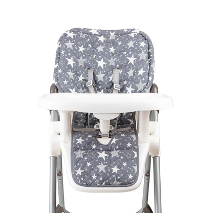 High Chair Pad & Cover for Baby | Machine Washable Cushion for 3-5 Point Harness Chairs