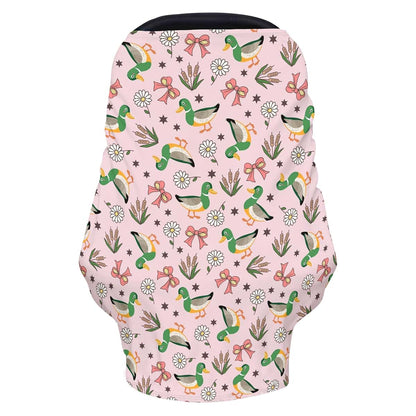 Cstdyfrv Multi-Use Baby Car Seat Cover And Nursing Canopy