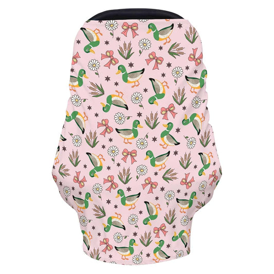 Cstdyfrv Multi-Use Baby Car Seat Cover And Nursing Canopy