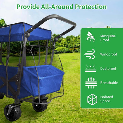 Mesh Bug Cover for Wagons | Mosquito Net Outdoor Accessory