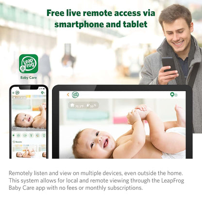 Smart Video Baby Monitor with 5-Inch HD Parent Viewer