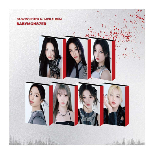 DREAMUS BABYMONSTER BABYMONS7ER 1st Mini Album Contents+Photobook+Photocard+etc+Tracking Sealed BM (YG TAG Chiquita