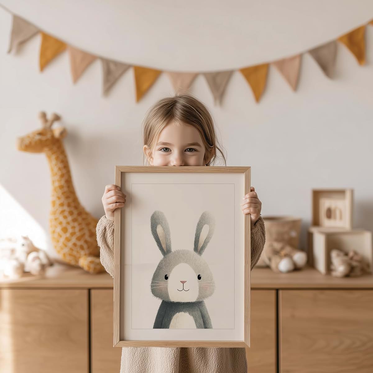 PACKLIST Set of 4 Nursery Wall Decor Pet Posters - 8 x 12 Unframed (photo 3)