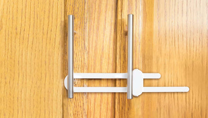 Dreambaby Slimline Cabinet Locks for Baby Proofing Sliding 2 Pack