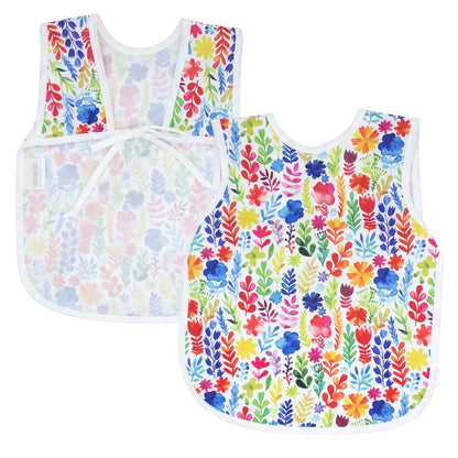 BapronBaby Floral Nature Bib and Apron for Infant Feeding