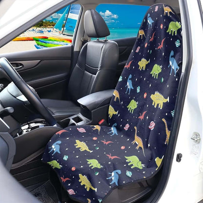 Whosucclay Sweat Towel Car Seat Cover Waterproof Non-Slip Universal
