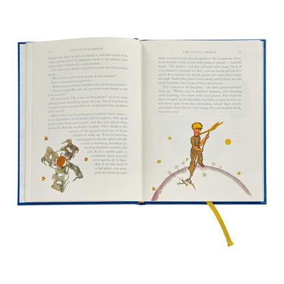 Graphic Image The Little Prince Blue Bonded Leather Book