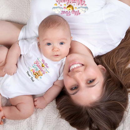 Personalized Gifts Services LLC Personalized My First Mother's Day Matching Shirts, Custom Mom and Baby Outfits, 2026 (photo 3)