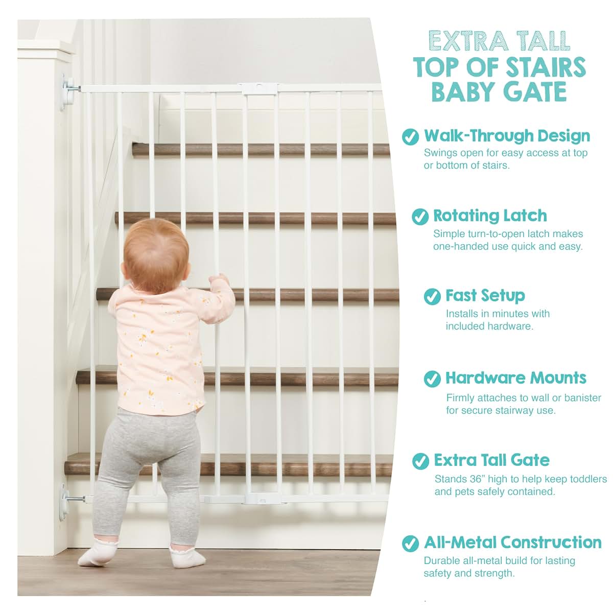 Regalo Extra Tall Baby Gate
