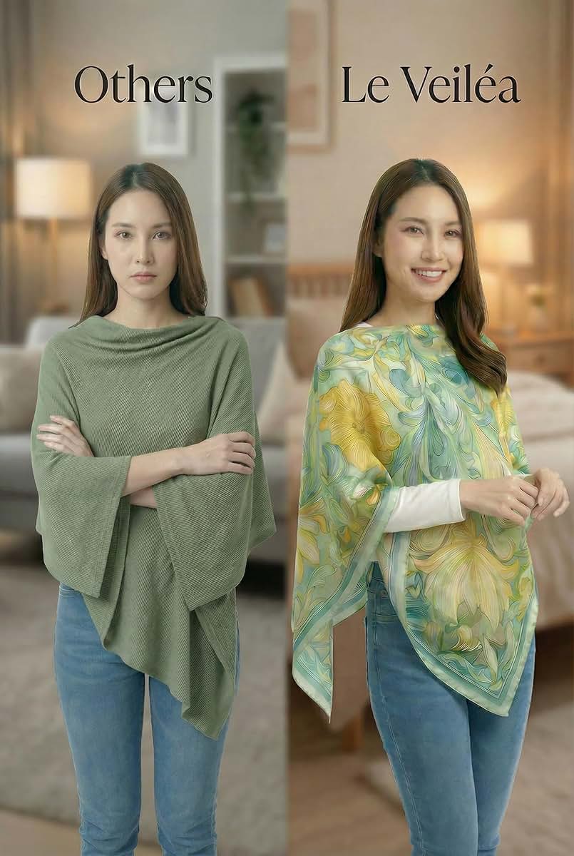 Le Veiléa 3-in-1 Silk Nursing Cover (photo 3)