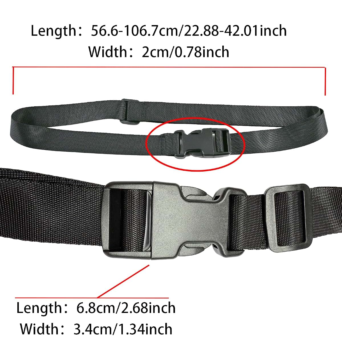 Safe Strap Adjustable Child Harness for Stroller and High Chair