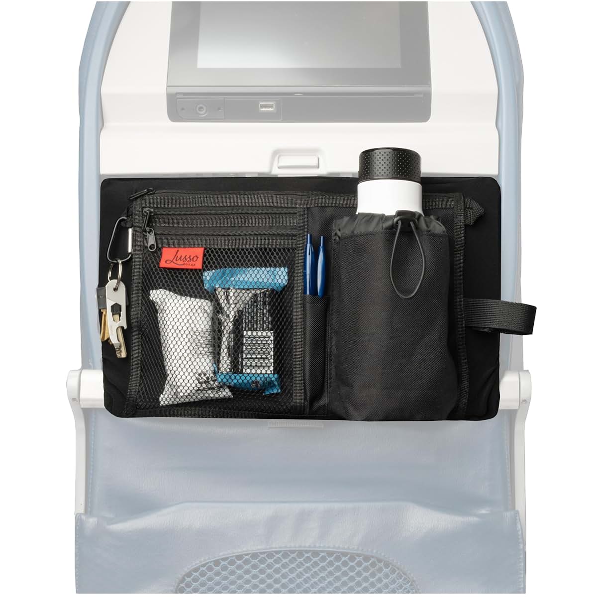 Lusso Gear Airplane Tray Table Cover with Pockets