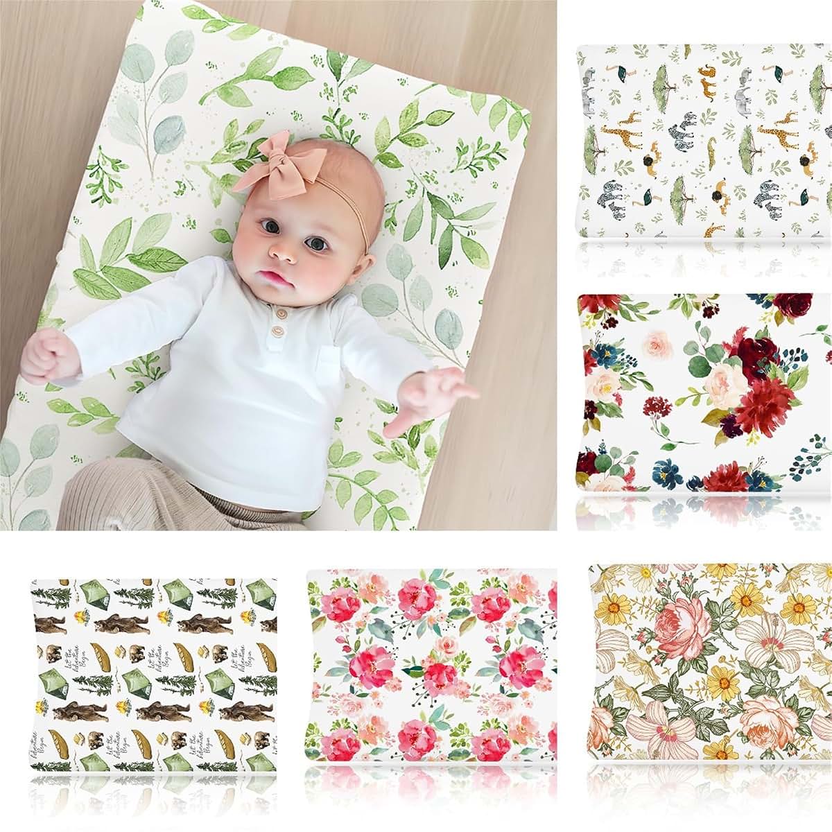 SZYDD Upgrades Baby Changing Pad Soft Changing Pad Comfortable Infant Massage Mat Essential Baby Massage Table Changing (photo 2)