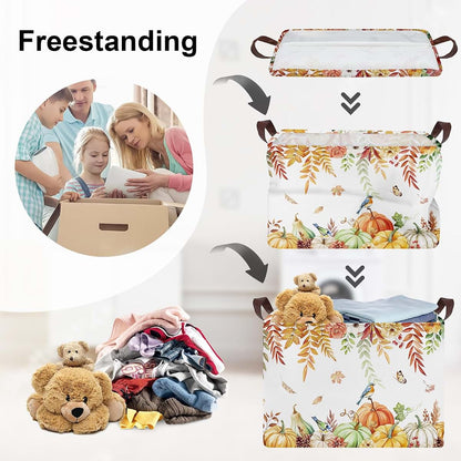 Stars of Dream Fall Thanksgiving Baby Storage Basket