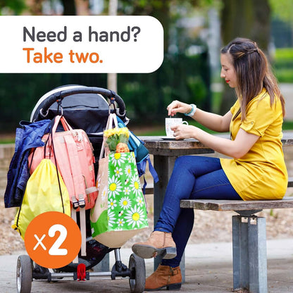 Ez-Bugz Stroller Hooks for Bags