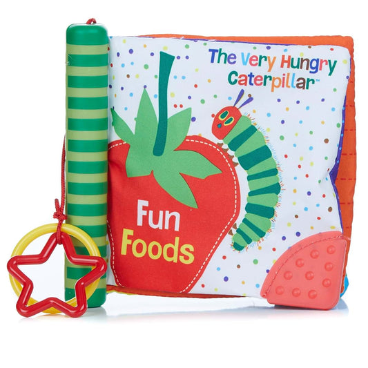 Kids Preferred World Of Eric Carle The Very Hungry Caterpillar Soft Book Teether