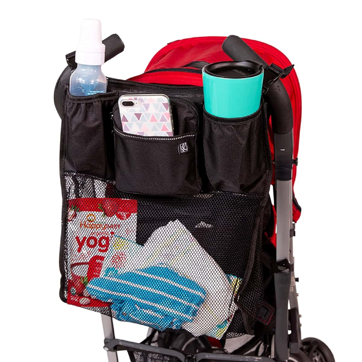 J.L. Childress Universal Cups N Cargo Stroller Organizer & Caddy
