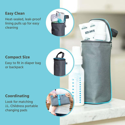 J.L. Childress Baby Bottle Bag And Breastmilk Cooler