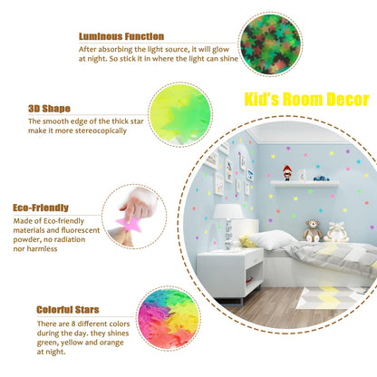 Glow Stars Stickers for Kids Bedroom
