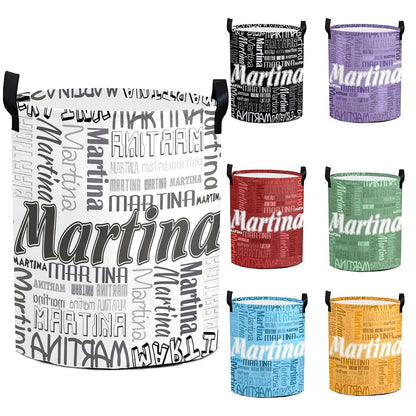Attentive Arts Personalized Laundry Basket Large Storage Bin